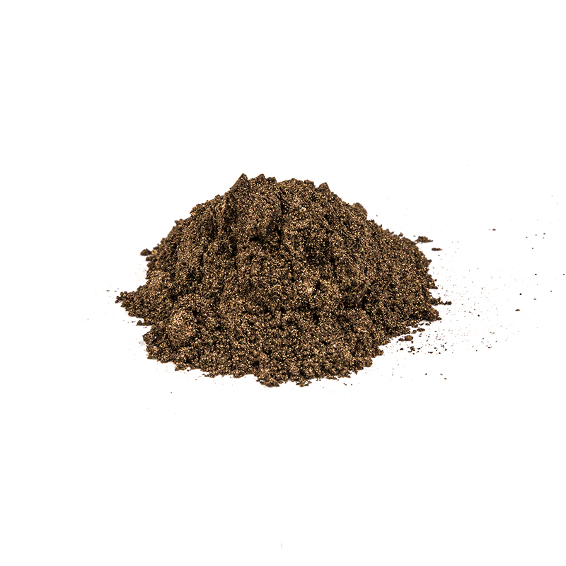 Pigment de mica naturel organique brun cuivré AK410