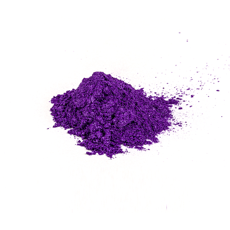 Poudre de pigment nacré colorant violet AK418