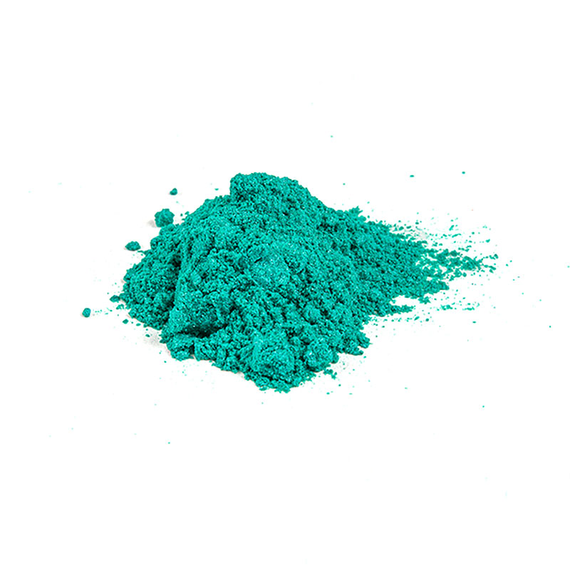 Pigment nacré cyan AK435b pour encre, industrie plastique